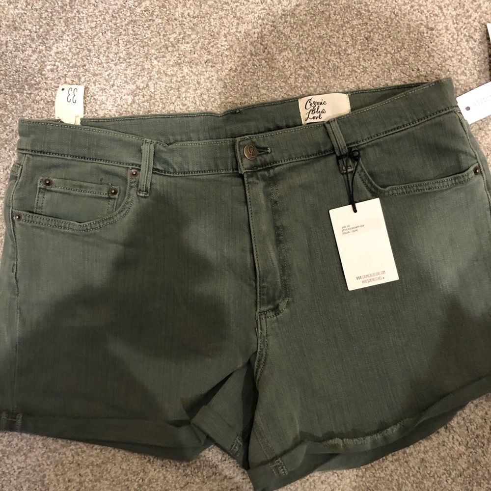 Comics blue love shorts